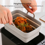 Teglia da forno pieghevole in silicone per friggitrice ad aria