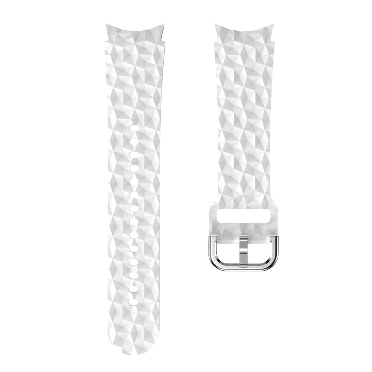 Cinturino in silicone con trama a rombo per Samsung Galaxy Watch
