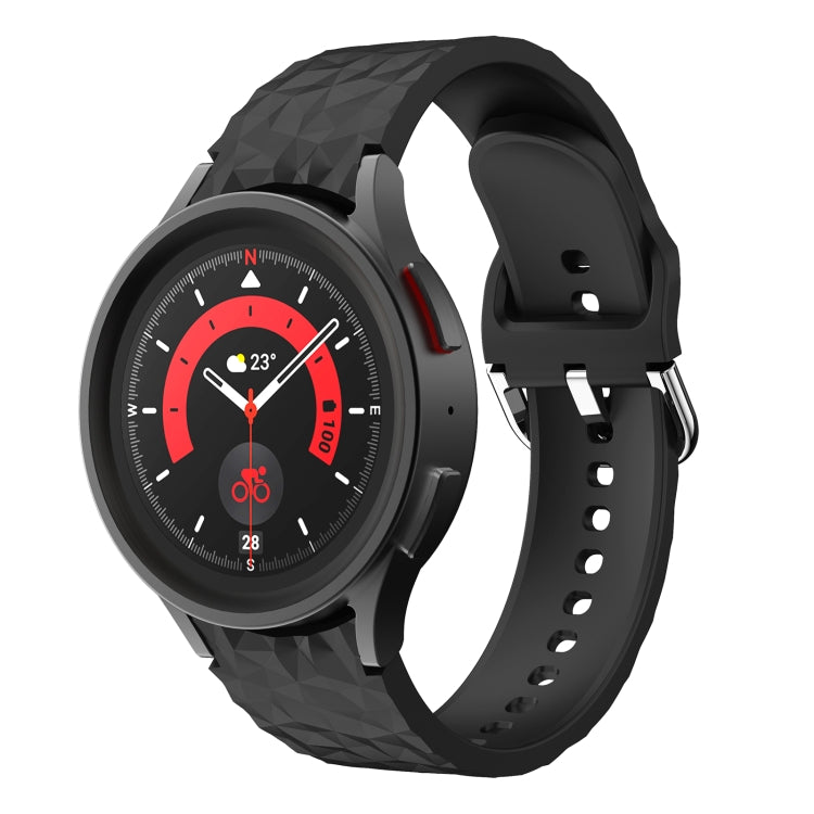 Cinturino in silicone con trama a rombo per Samsung Galaxy Watch