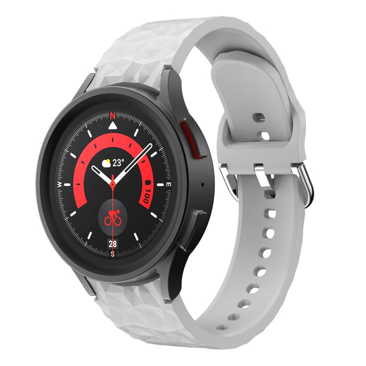 Cinturino in silicone con trama a rombo per Samsung Galaxy Watch