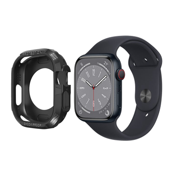 Custodia TPU antiurto per Apple Watch Series 9/8/7 45mm