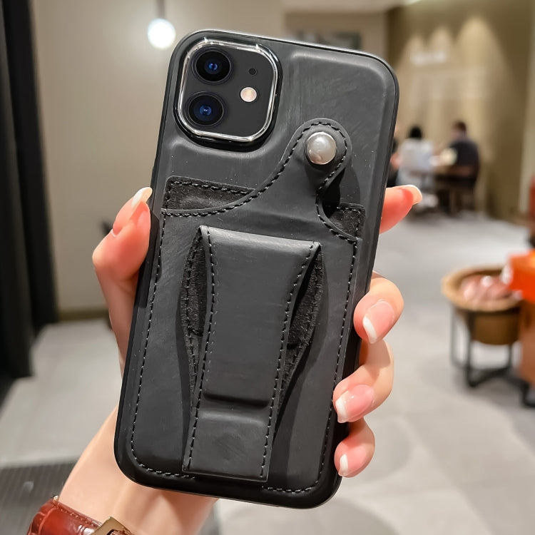 Custodia portafoglio in pelle con porta carte per iPhone 11