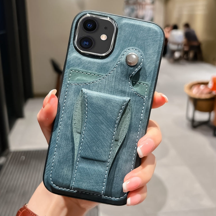 Custodia portafoglio in pelle con porta carte per iPhone 11