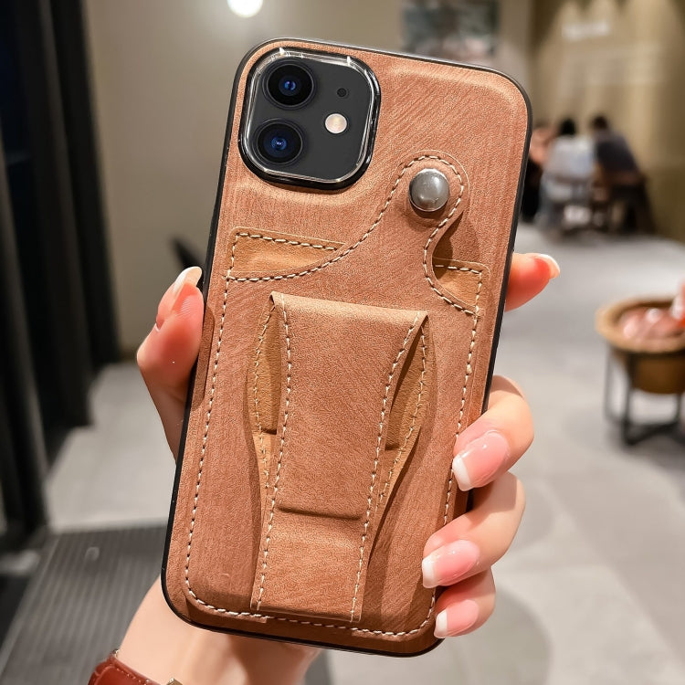 Custodia portafoglio in pelle con porta carte per iPhone 11