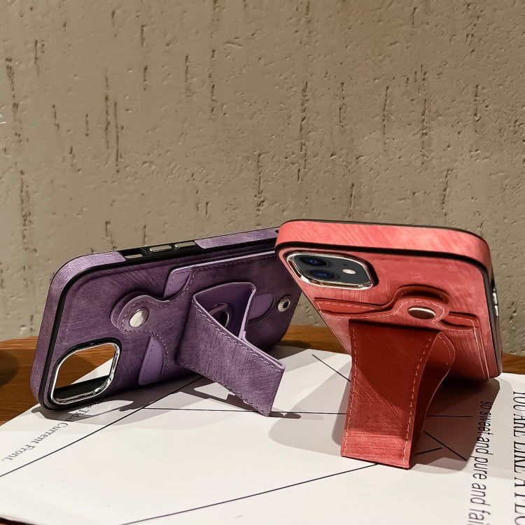 Custodia portafoglio in pelle con porta carte per iPhone 11