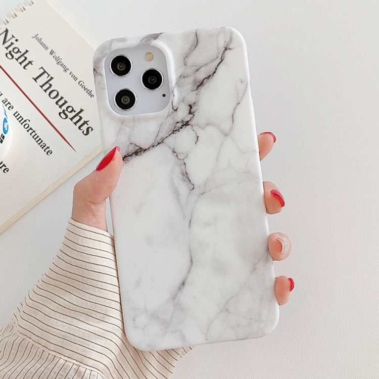 Custodia TPU smerigliato marmo per iPhone 11 Pro Max