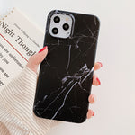 Custodia TPU smerigliato marmo per iPhone 11 Pro Max