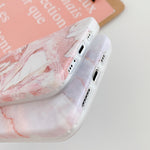 Custodia TPU smerigliato marmo per iPhone 11 Pro Max