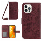 Custodia portafoglio in pelle con slot carte per iPhone 12 Pro