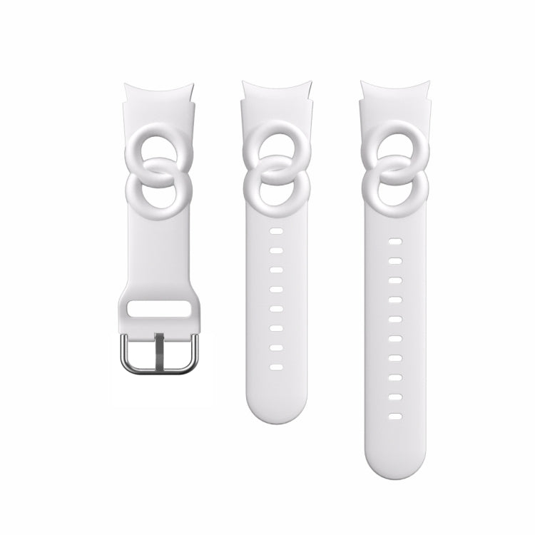 Cinturino in silicone doppio anello per Samsung Galaxy Watch 5