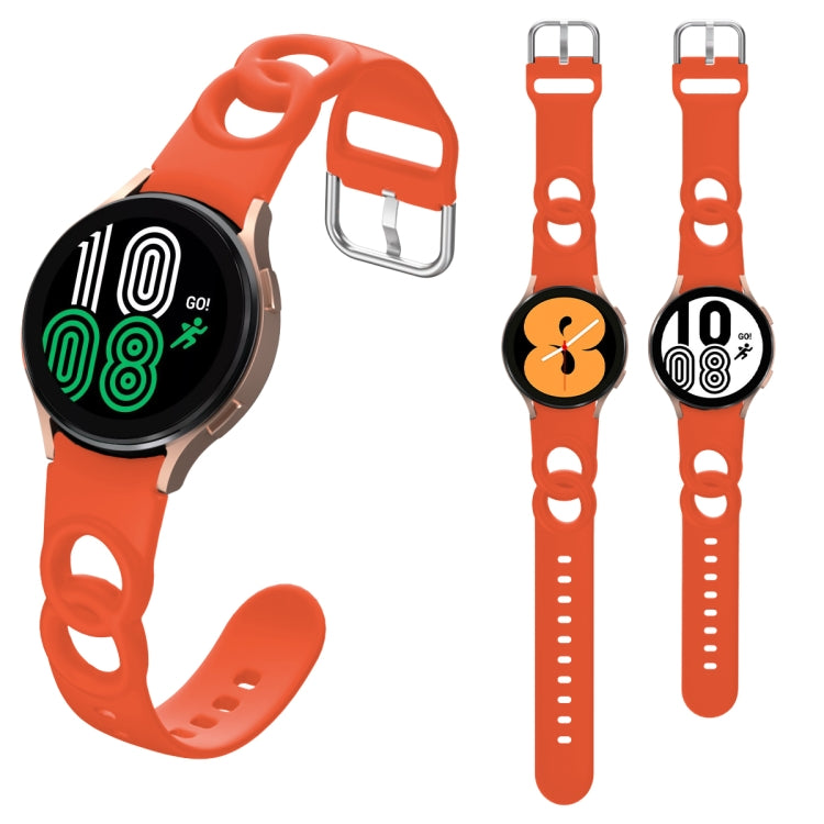 Cinturino in silicone doppio anello per Samsung Galaxy Watch 5