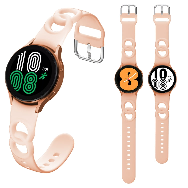 Cinturino in silicone doppio anello per Samsung Galaxy Watch 5