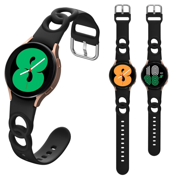 Cinturino in silicone doppio anello per Samsung Galaxy Watch 5