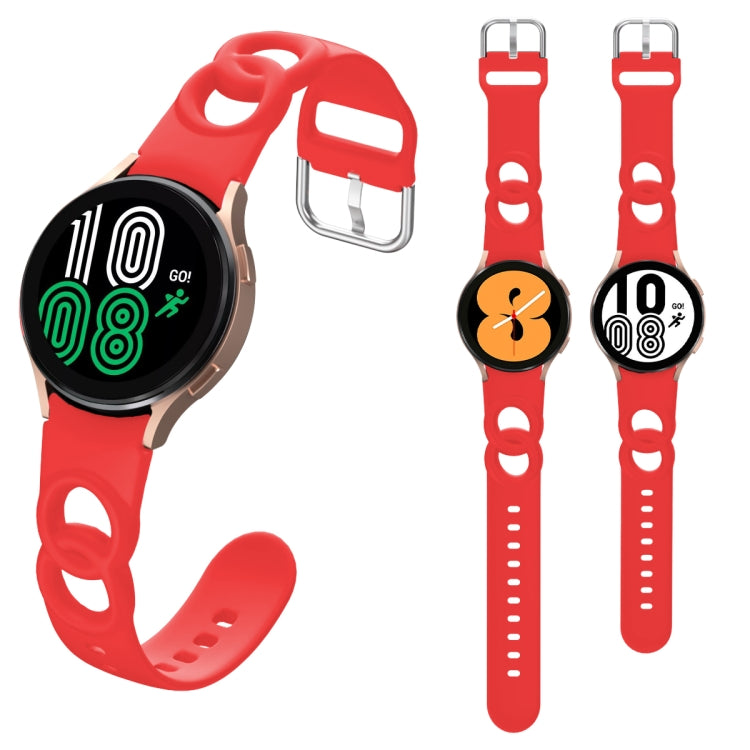 Cinturino in silicone doppio anello per Samsung Galaxy Watch 5