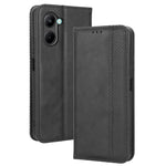 Custodia portafoglio in pelle con fibbia magnetica per smartphone