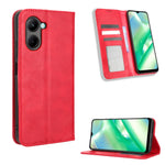Custodia portafoglio in pelle con fibbia magnetica per smartphone