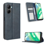 Custodia portafoglio in pelle con fibbia magnetica per smartphone