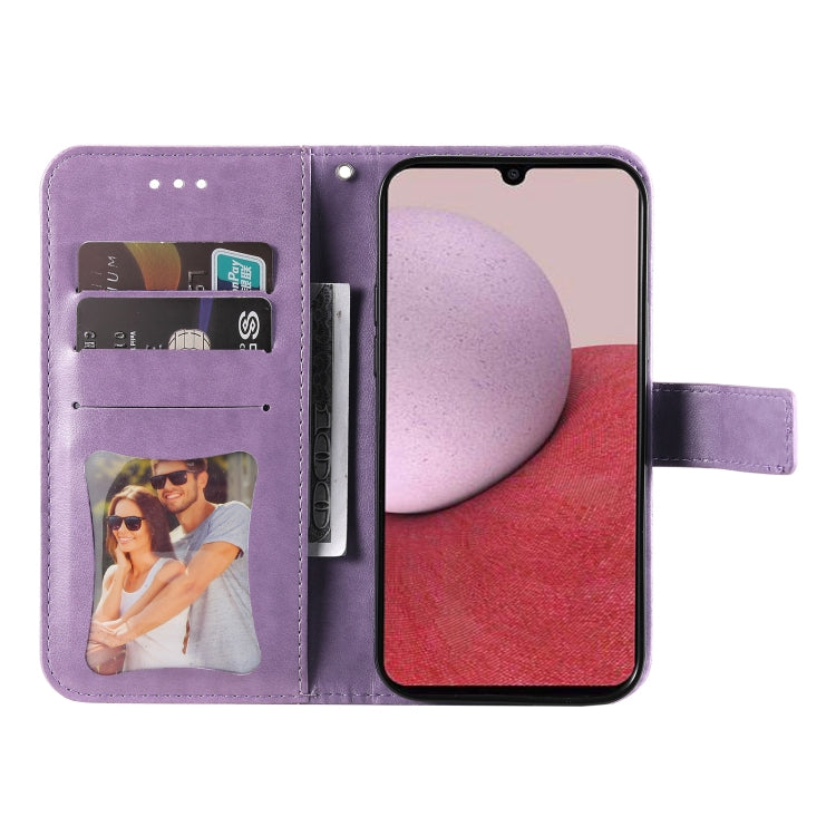 Custodia in pelle goffrata per Samsung Galaxy A14 5G