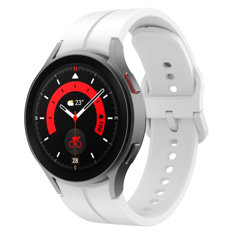Cinturino in silicone con fibbia per Samsung Galaxy Watch 5 Pro 4