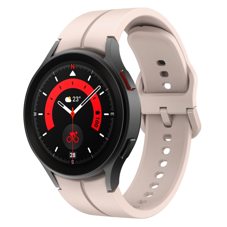 Cinturino in silicone con fibbia per Samsung Galaxy Watch 5 Pro 4