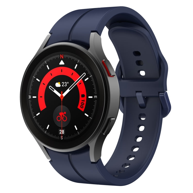 Cinturino in silicone con fibbia per Samsung Galaxy Watch 5 Pro 4