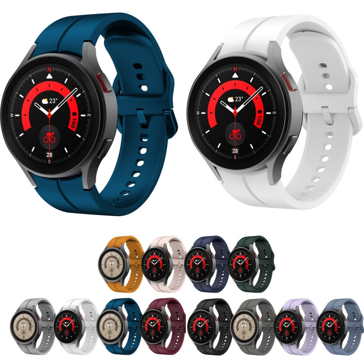 Cinturino in silicone con fibbia per Samsung Galaxy Watch 5 Pro 4