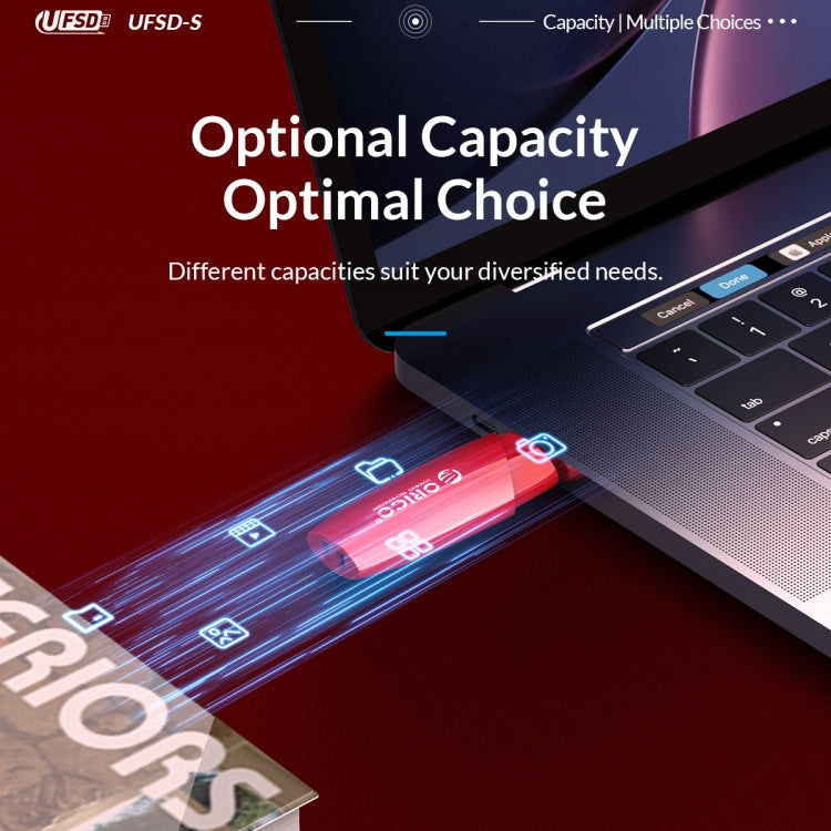 Unità flash ORICO UFS USB-A e Type-C fino a 512GB