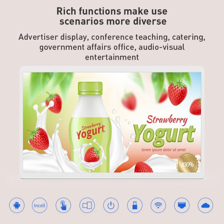 Macchina pubblicitaria con display IPS 21,5" Android 12