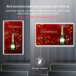 Macchina pubblicitaria con display IPS 21,5" Android 12