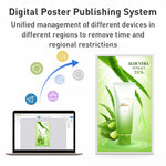 Macchina pubblicitaria con display IPS 21,5" Android 12