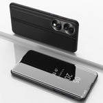 Custodia per telefono in pelle flip orizzontale placcata a specchio con supporto, For Honor 70, For Xiaomi Redmi A1, For Xiaomi 12T / 12T Pro / Redmi K50 Ultra