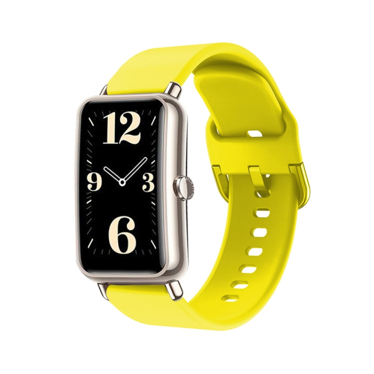 Cinturino in silicone con fibbia per Huawei Watch Fit Mini
