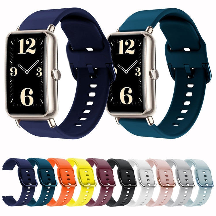 Cinturino in silicone con fibbia per Huawei Watch Fit Mini