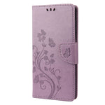 Custodia per cellulare in pelle con motivo floreale a farfalla, For Samsung Galaxy A14 5G, For Xiaomi 12T / 12T Pro / Redmi K50 Ultra, For Google Pixel 7 5G