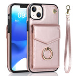 Custodia portafoglio in pelle PU con slot RFID per iPhone 14 Plus