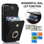Custodia portafoglio in pelle con slot RFID per iPhone 11 Pro Max