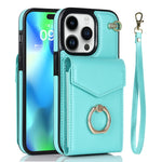 Custodia portafoglio in pelle con slot RFID per iPhone 11 Pro Max