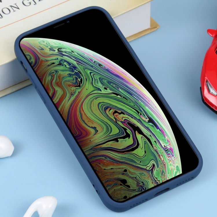 Custodia silicone liquido Magsafe per iPhone XS Max