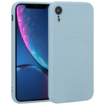 Custodia silicone liquido Magsafe per iPhone XS Max