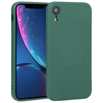 Custodia silicone liquido Magsafe per iPhone XS Max