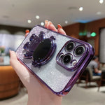 Custodia glitter sfumata in TPU per iPhone 13 Pro Max