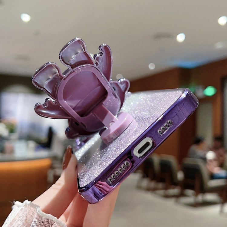 Custodia TPU glitter sfumata per iPhone 11 Pro Max