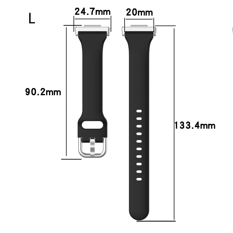 Cinturino in silicone per Huawei Watch Fit 2 taglia L