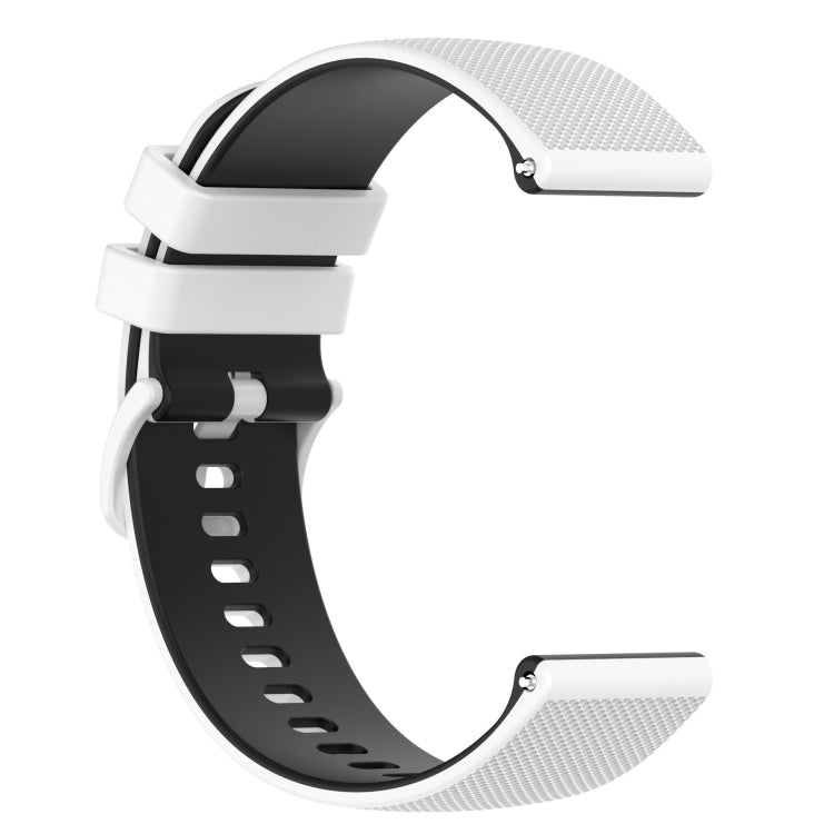 Cinturino in silicone bicolore con trama scozzese per Suunto 5 Pe