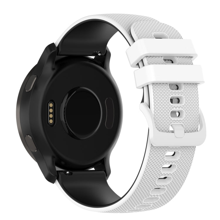 Cinturino in silicone bicolore con trama scozzese per Suunto 5 Pe