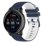 Cinturino in silicone bicolore con trama scozzese per Suunto 5 Pe