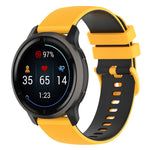 Cinturino in silicone bicolore con trama scozzese per Suunto 5 Pe