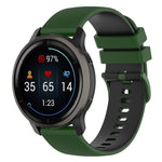 Cinturino in silicone bicolore con trama scozzese per Suunto 5 Pe
