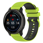 Cinturino in silicone bicolore con trama scozzese per Suunto 5 Pe