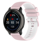 Cinturino in silicone bicolore con trama scozzese per Suunto 5 Pe
